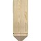 Ekena Millwork Olympic Arts and Crafts Rough Sawn Bracket w/ Offset Brace, Douglas Fir, 8"W x 22"D x 22"H BKT0806X22X22OLY03RDF - alternate 3